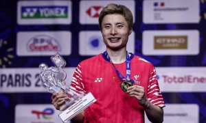 十年首冠！世锦赛-石宇奇复仇昆拉武特 国羽第15次男单折桂